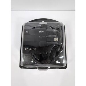 Epos Group PC 8 USB Stereo Plug and Play Headset Volume Muting In-line Controls